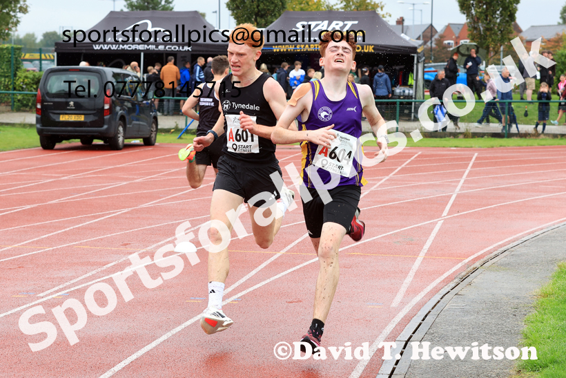 Mens Under-17s 2025 Northern Athletics Autumn Road Relays, Leigh, Lancashire. Photo: David T. Hewitson/Sports for All Pics